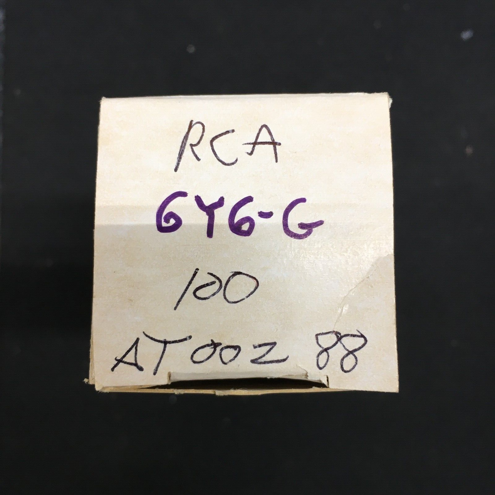 RCA 6Y6G Vacuum Tube * Tested 100%
