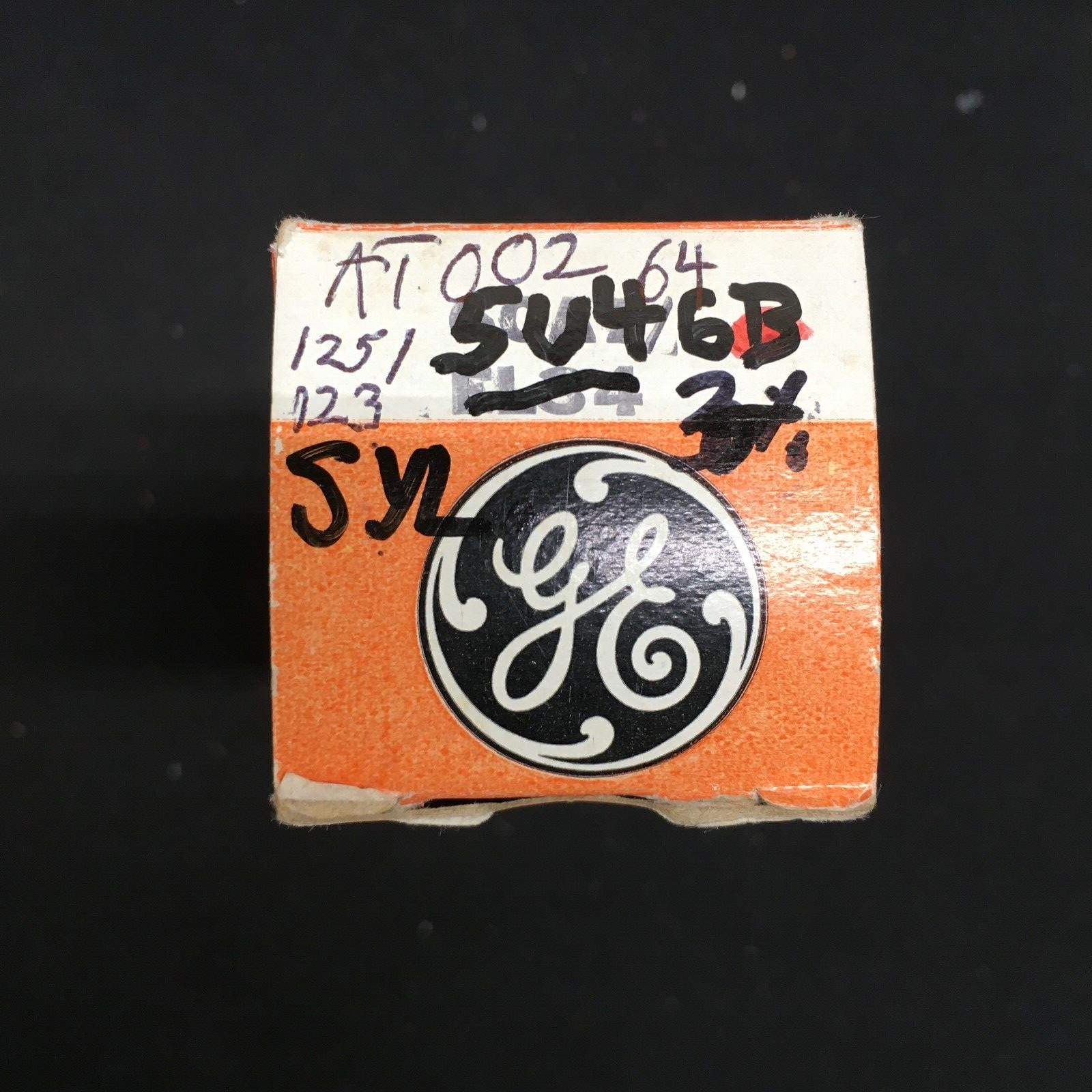 Sylvania 5U4GB Tube * Tested 125/123