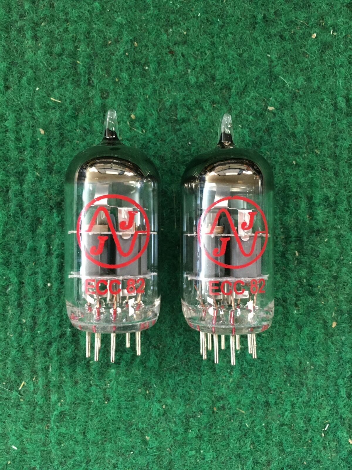 JJ * 12AU7/ECC82 Tube * Pair * Tested 105/110 108/110