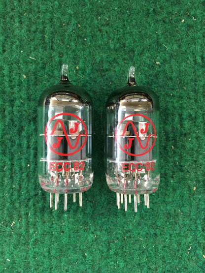 JJ * 12AU7/ECC82 Tube * Pair * Tested 105/110 108/110