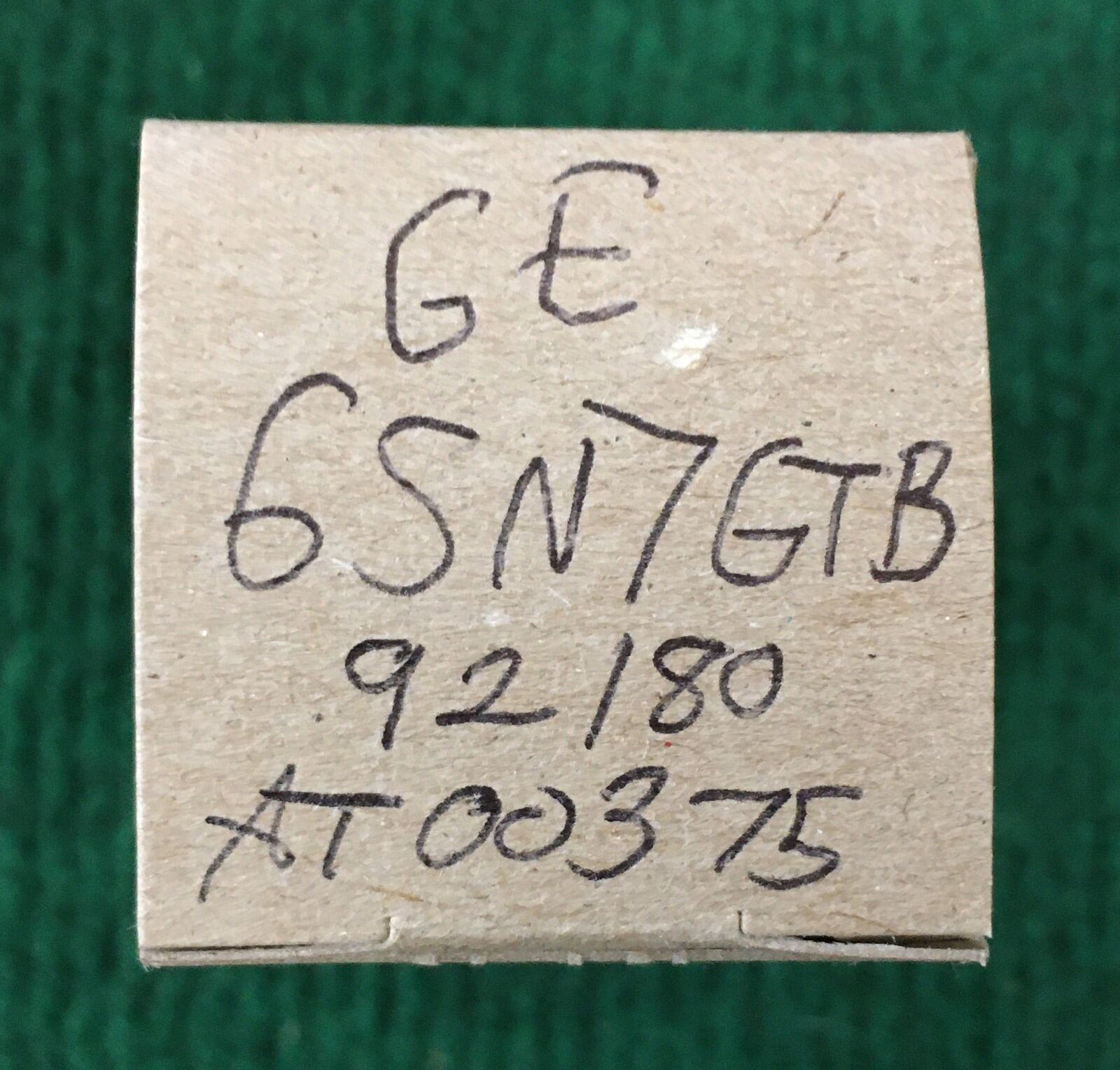 GE * 6SN7GTB Tube * Tested 92/80