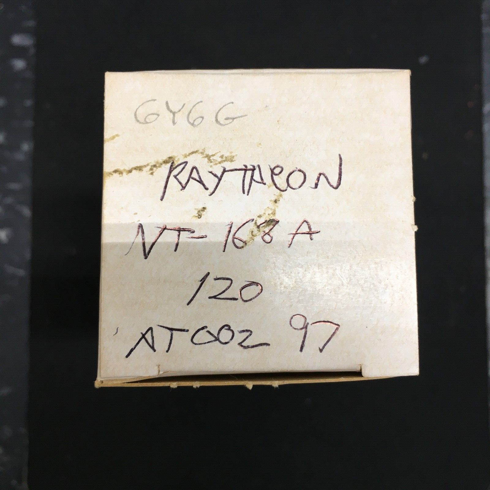 Raytheon 6Y6G Vacuum Tube * Tested 120%