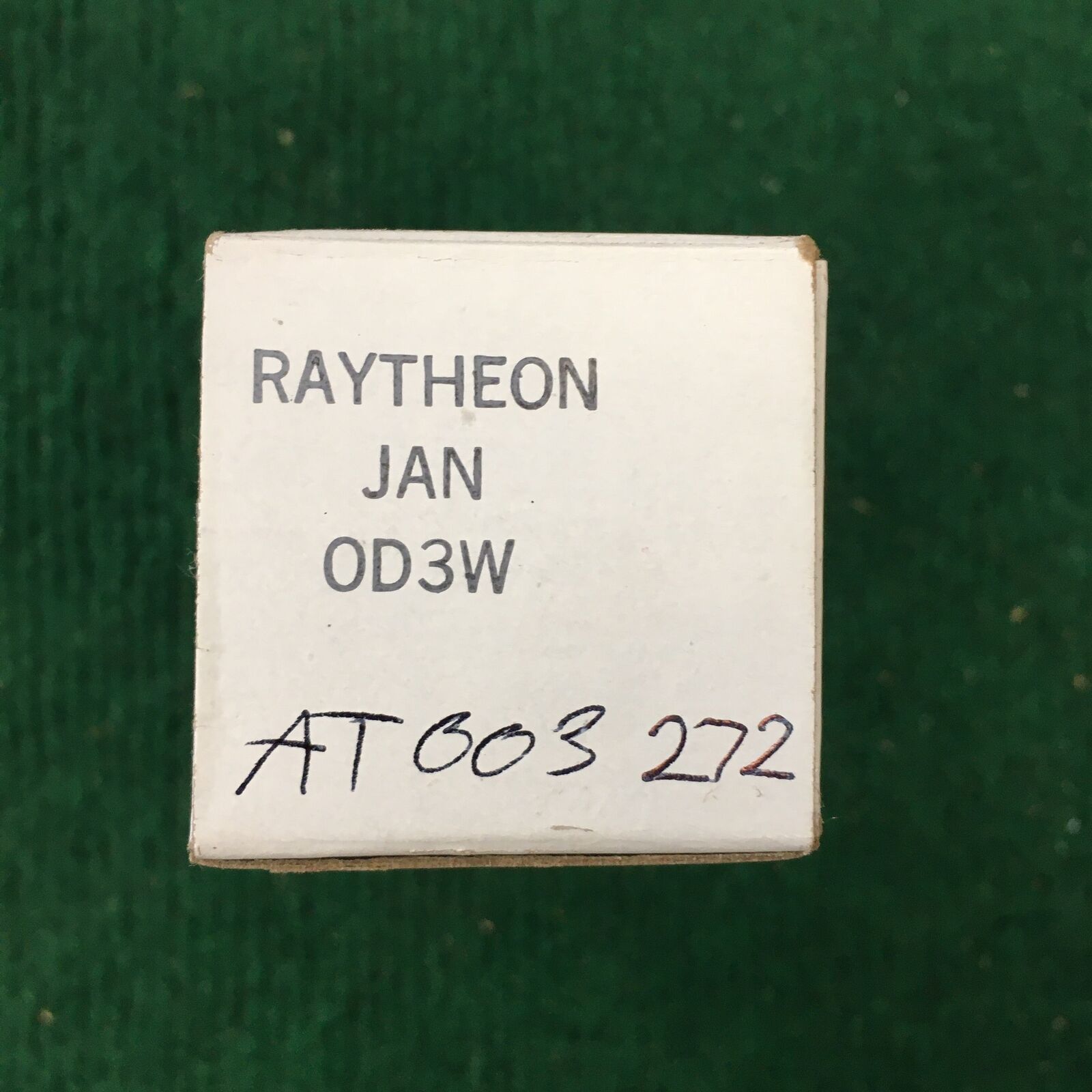 Raytheon * JAN 0D3W Tube * Untested