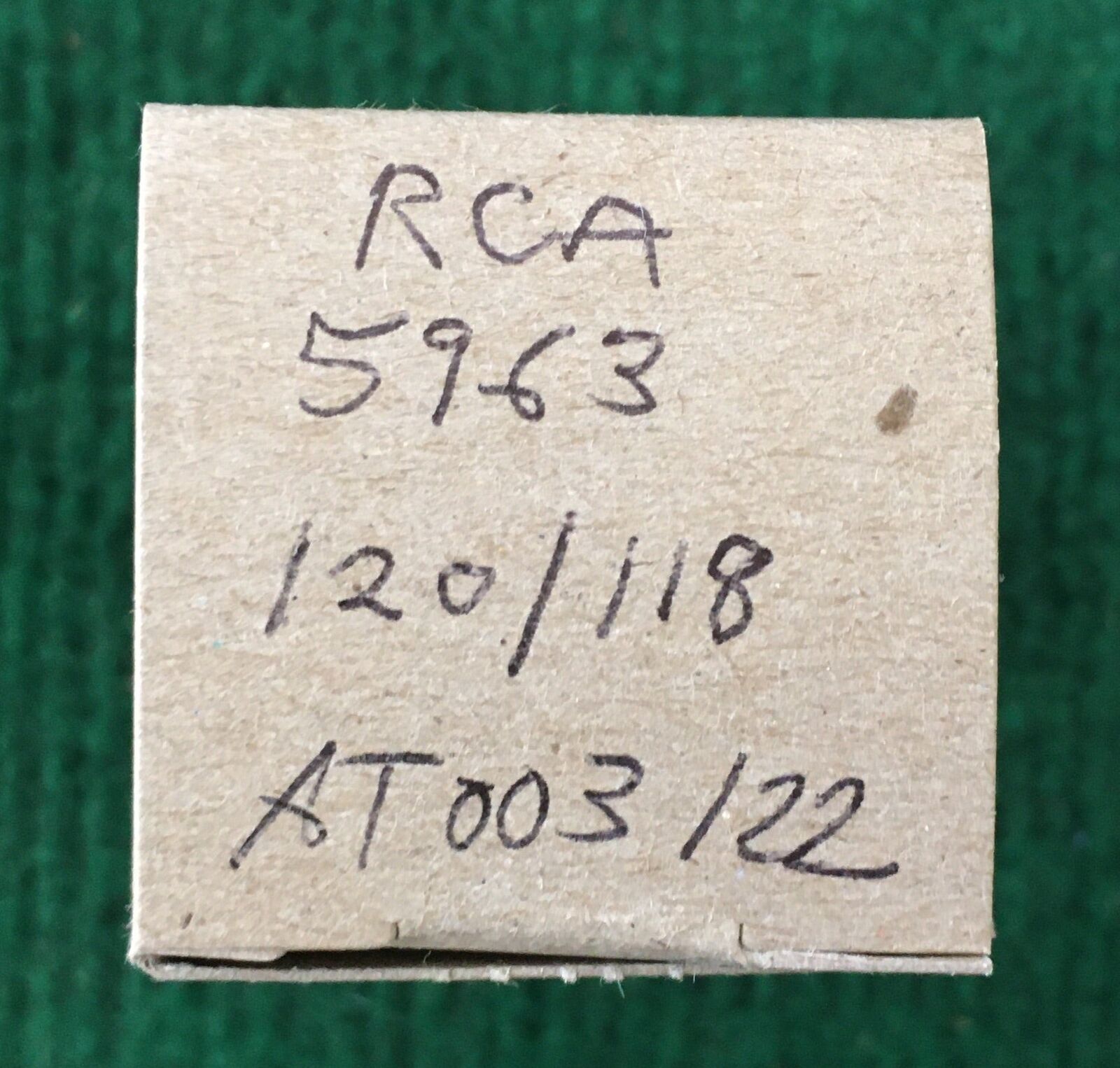 RCA * 5963 Tube * Tested 120/118
