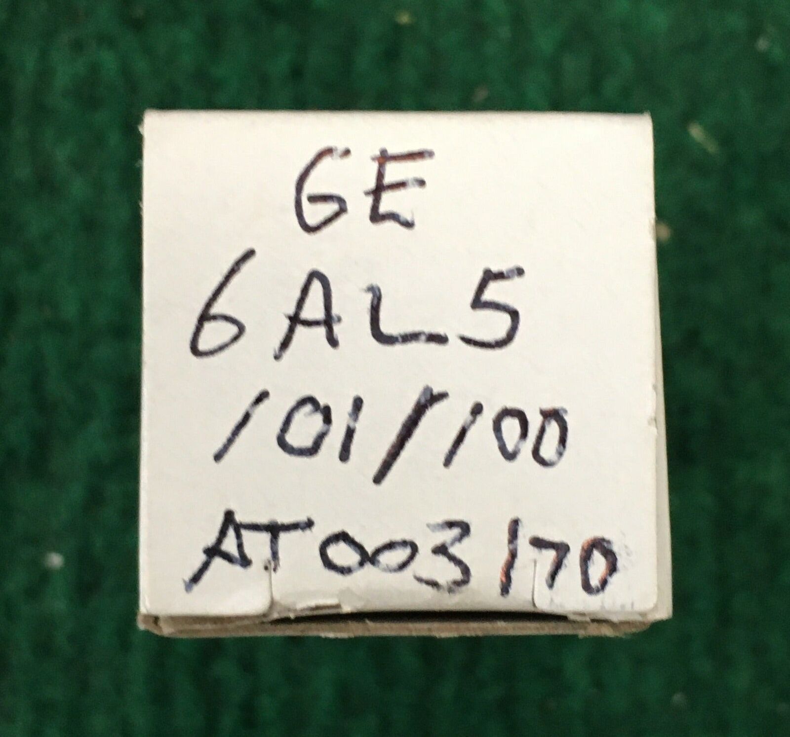 GE * 6AL5 Tube * Tested 101/100