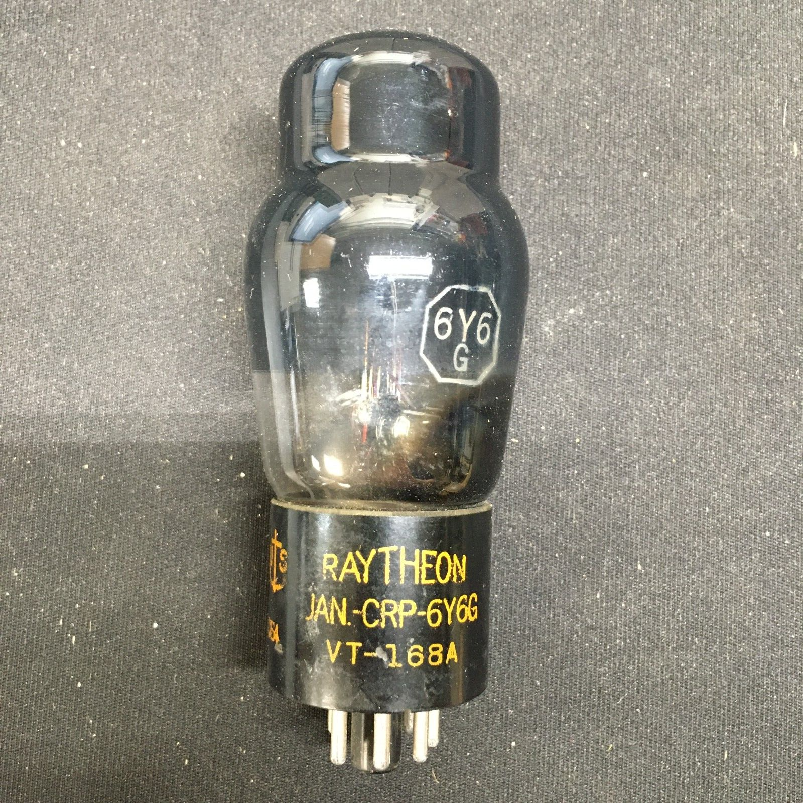 Raytheon 6Y6G Vacuum Tube * Tested 120%