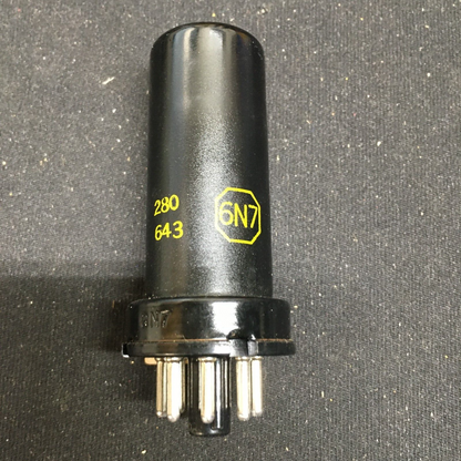 Raytheon 6N7 Vacuum Tube * Tested 108%/105%