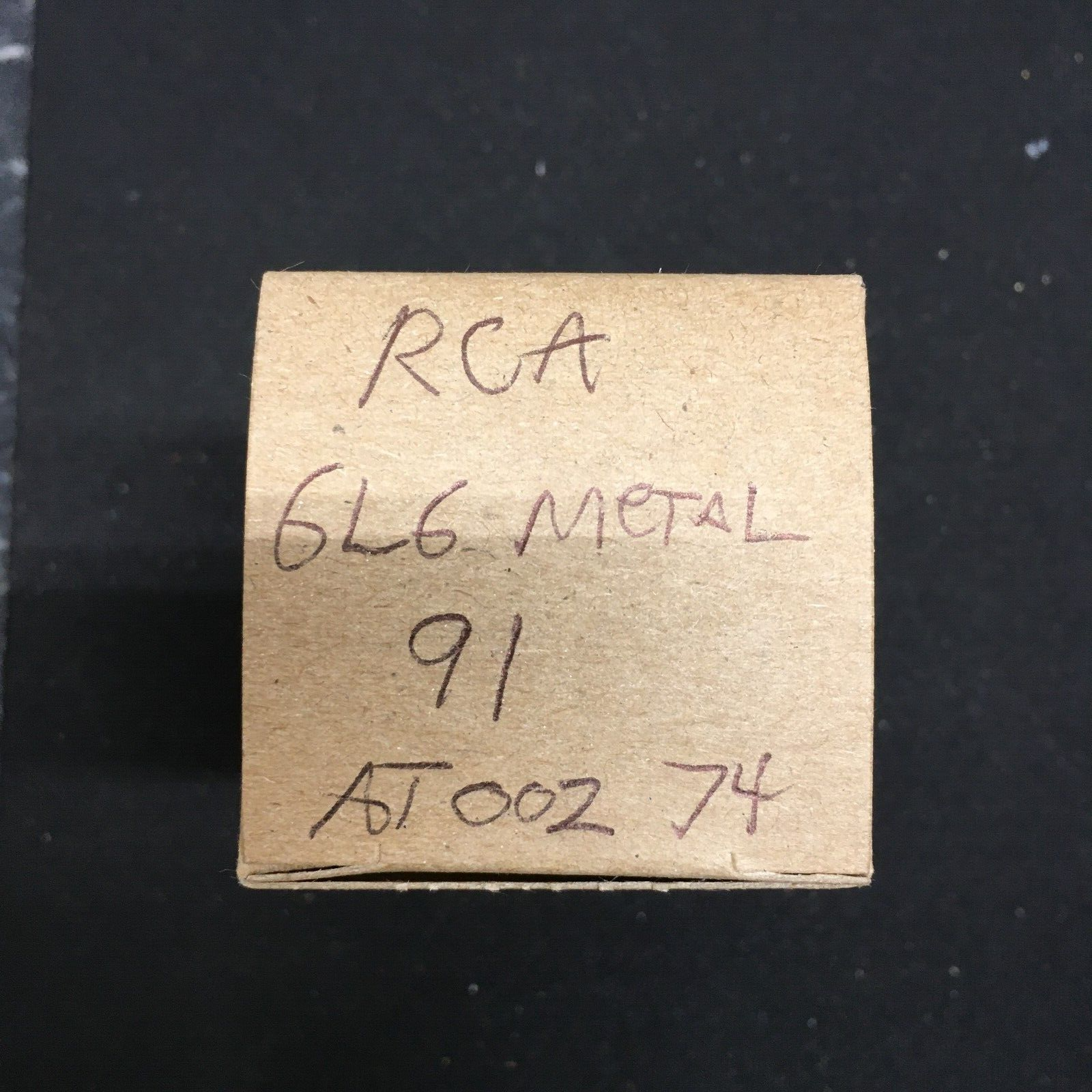 RCA 6L6 Metal Vacuum Tube * Tested 91%