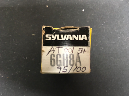 Sylvania 6GH8A Vacuum Tube * Tested 95/100