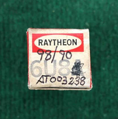 Raytheon * 6U8A Tube * Tested 98/90