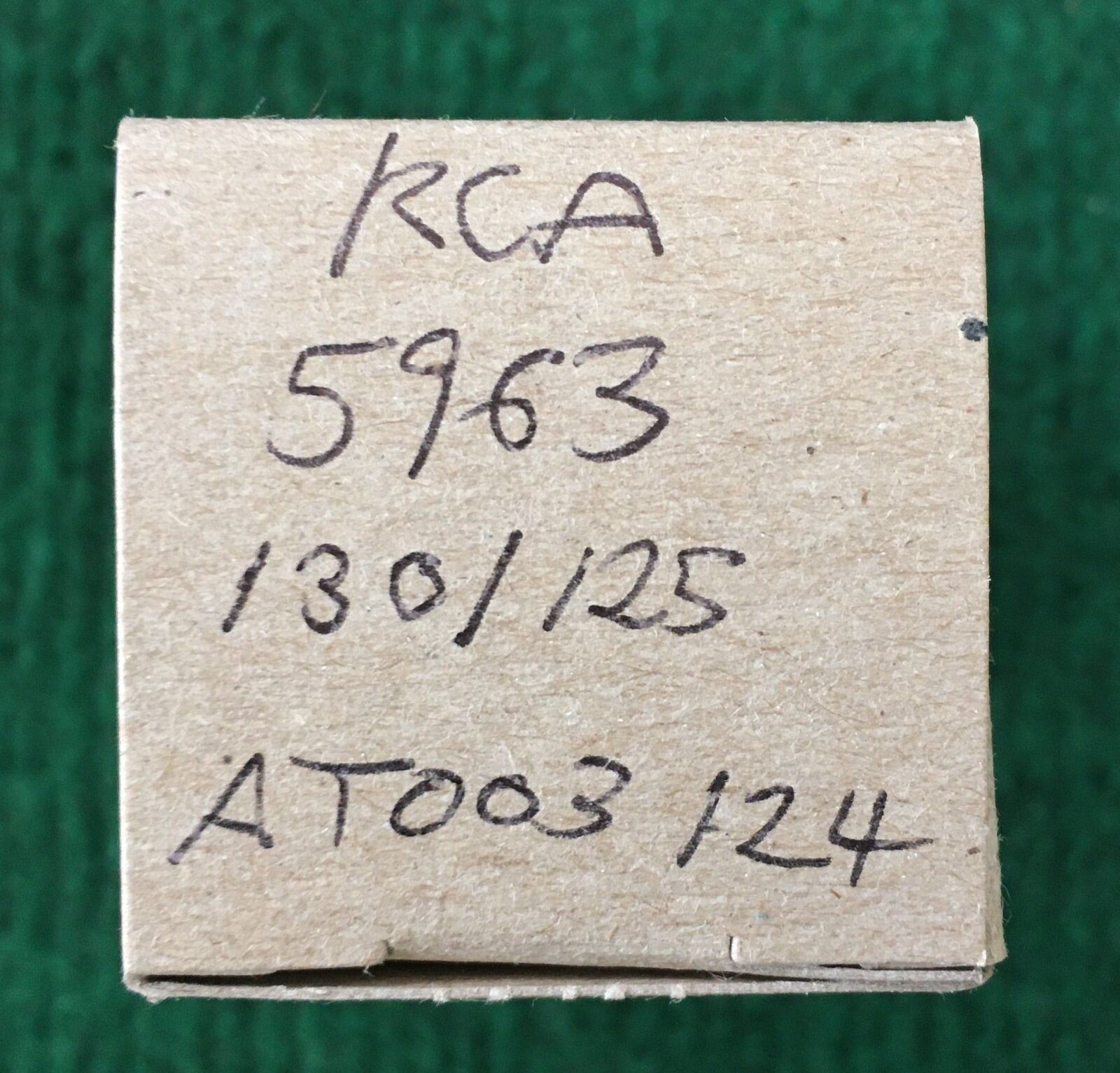 RCA * 5963 Tube * Tested 130/125