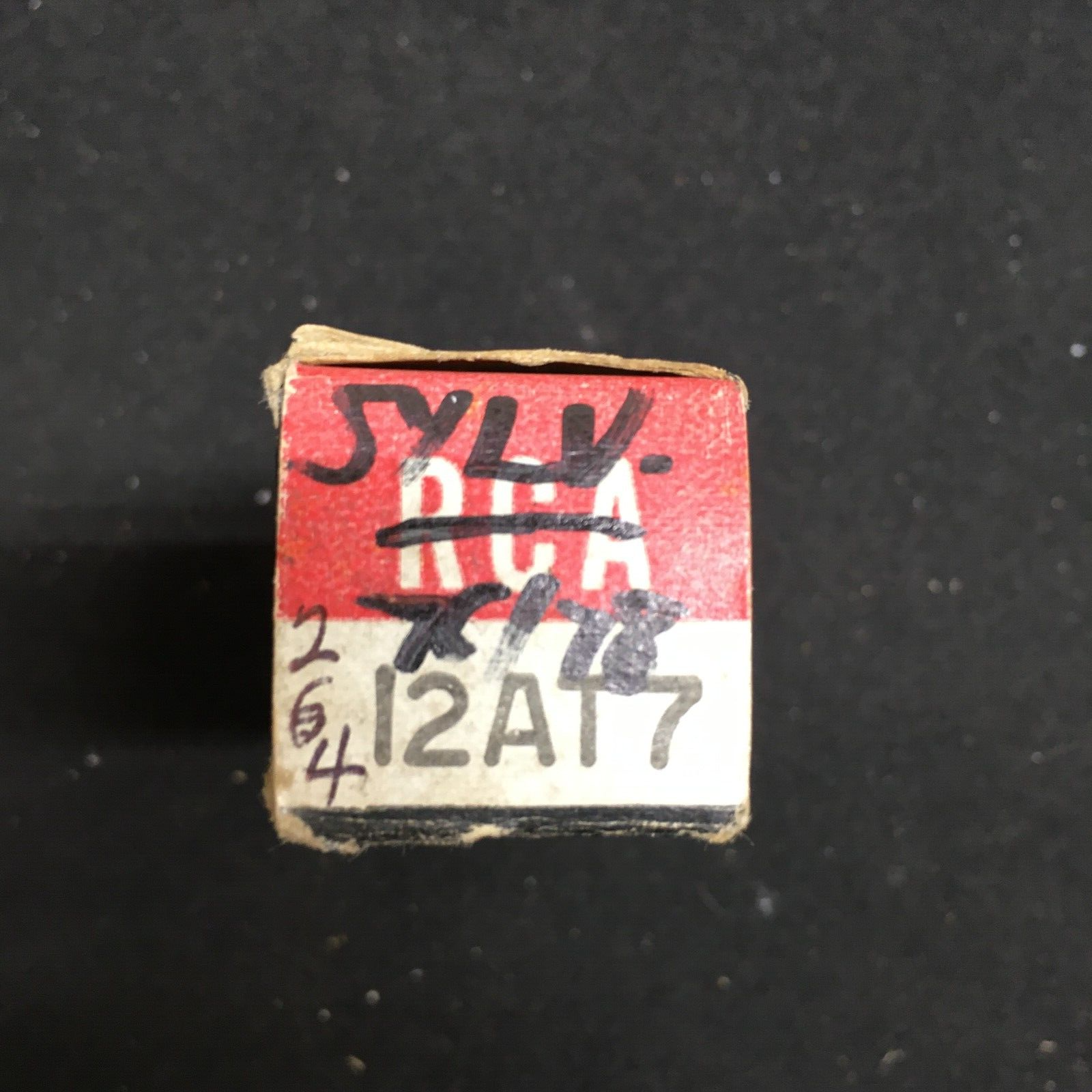 Sylvania 12AT7 Vacuum Tube * Tested 76%/78%