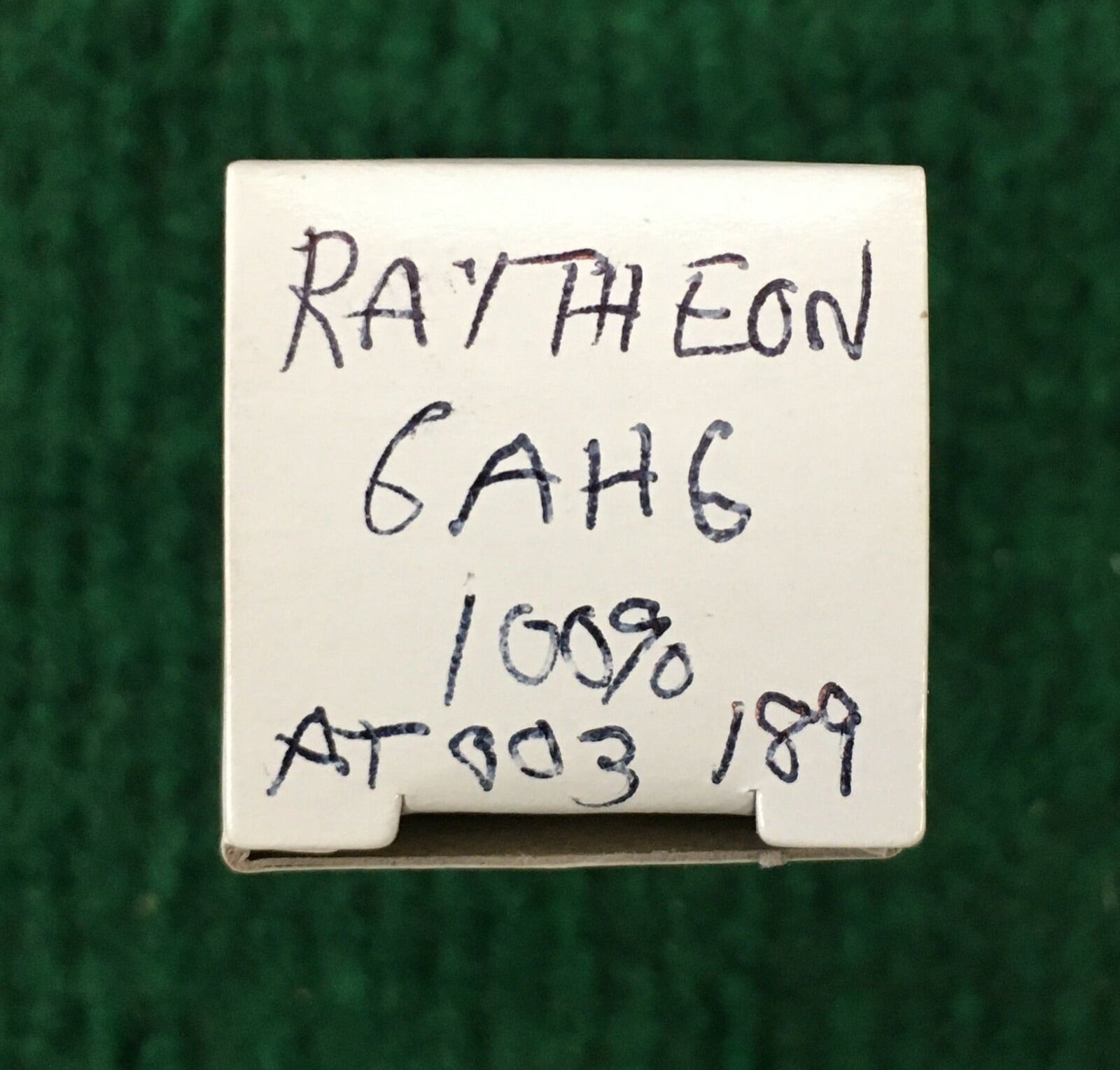 Raytheon * 6AH6 Tube * Tested 100