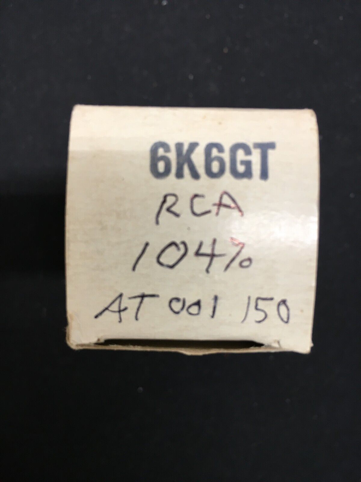RCA 6K6GT Vacuum Tube * Tested 104%