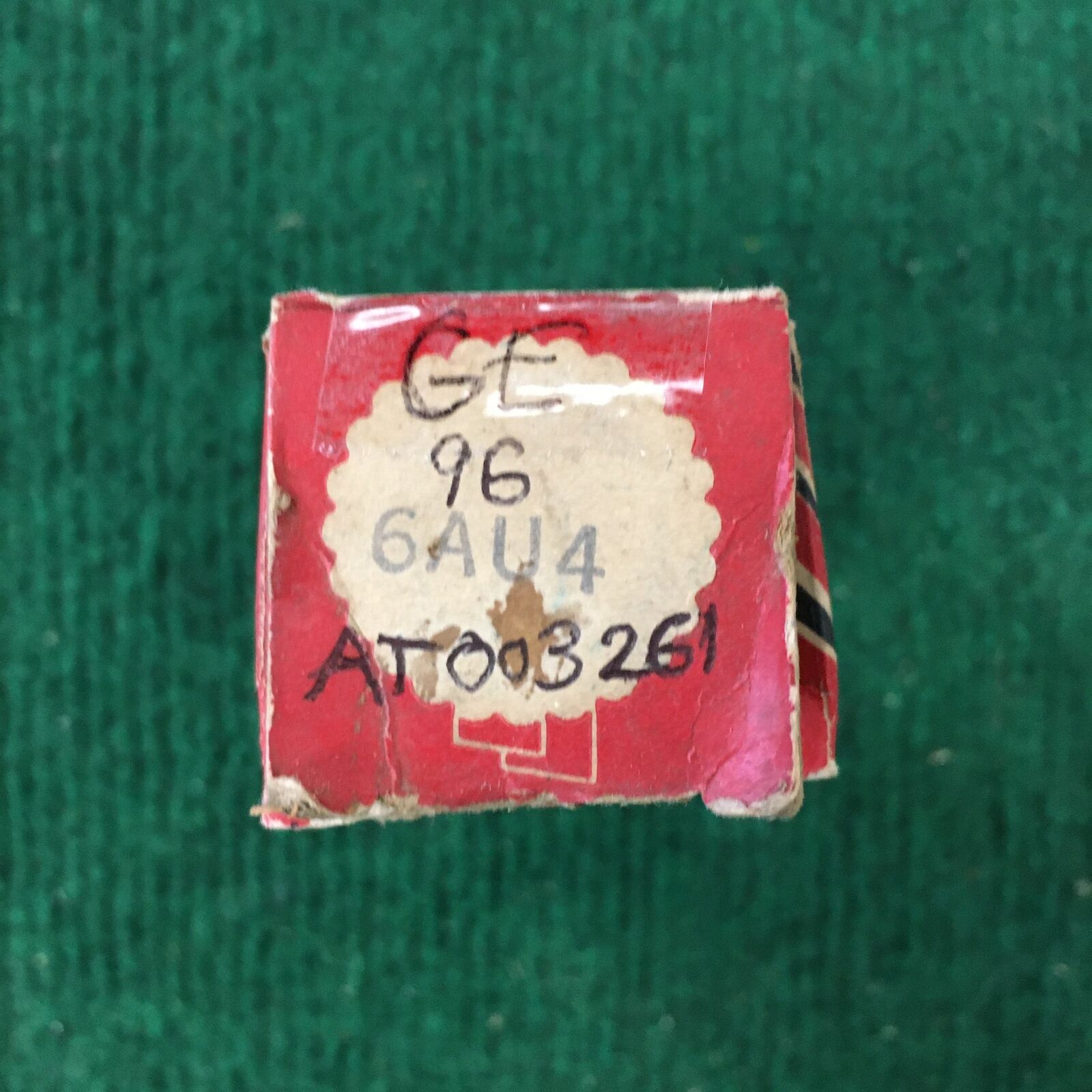 GE * 6AU4 Tube * Tested 96