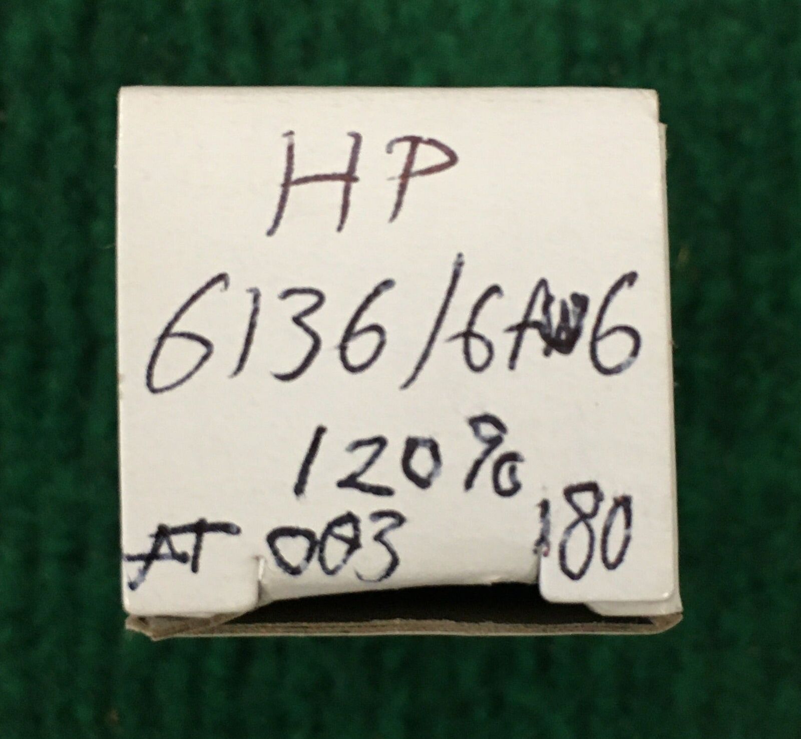 GE * 6AU6WA/6136 Tube * Tested 120