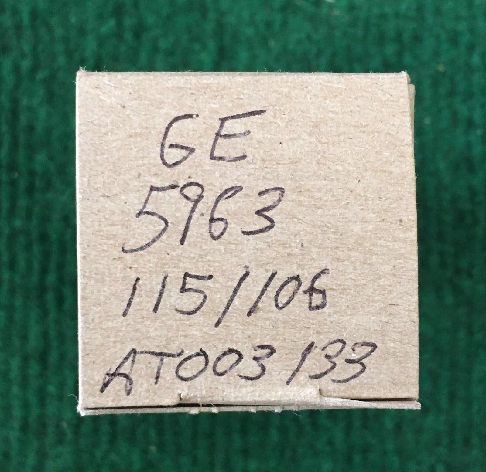 GE * 5963 Tube * Tested 115/106