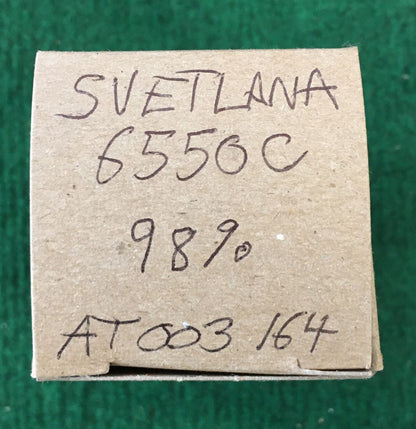 Svetlana * 6550C Tube * Tested 98