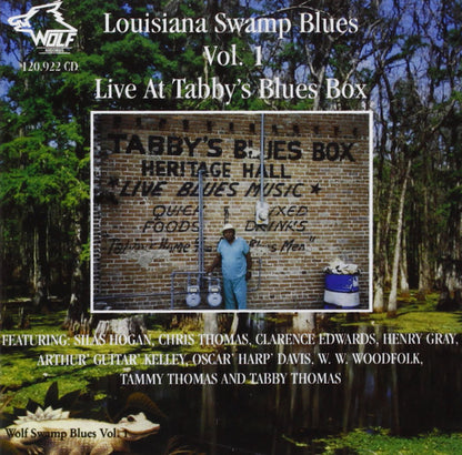 Various : Louisiana Swamp Blues Vol. 1 - Live At Tabby's Blues Box (CD, Album)
