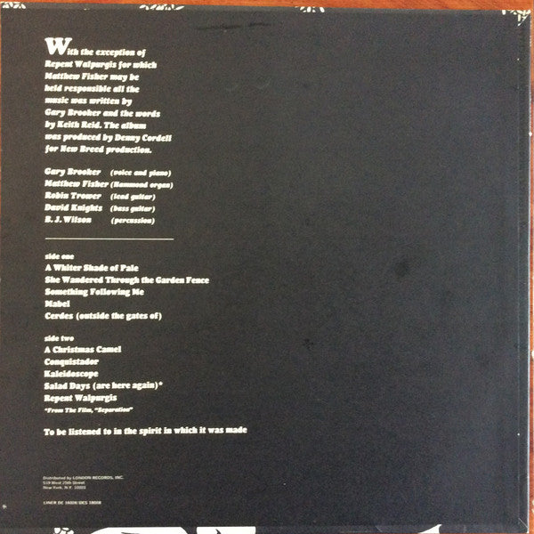 Procol Harum : Procol Harum (LP, Album, BW )