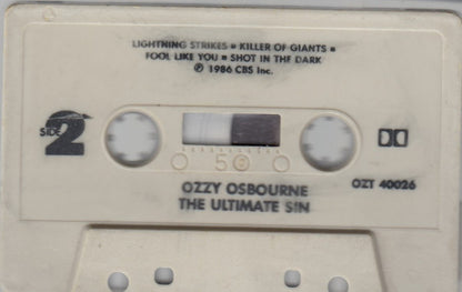 Ozzy Osbourne : The Ultimate Sin (Cass, Album)
