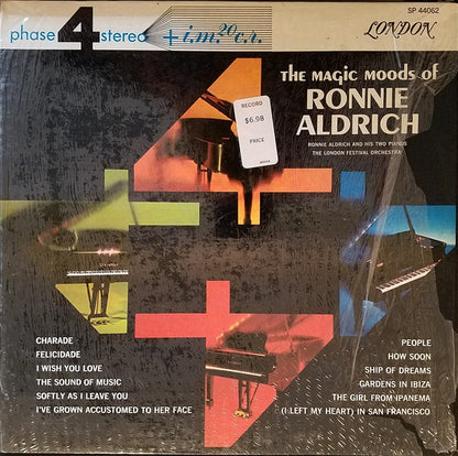 Ronnie Aldrich And His Two Pianos With The  London Festival Orchestra : The Magic Moods Of Ronnie Aldrich (LP, Album)