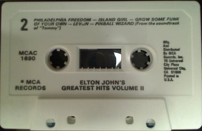 Elton John : Elton John's Greatest Hits Volume II (Cass, Comp, RE)