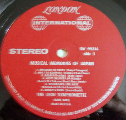 The Leon Symphoniette* : Musical Memories Of Japan (LP)