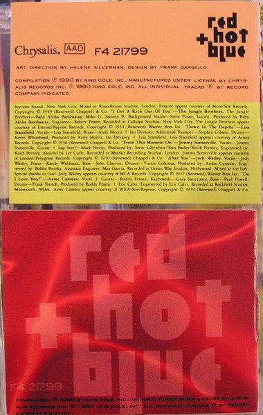 Various : Red Hot + Blue (Cass, Album, Dol)