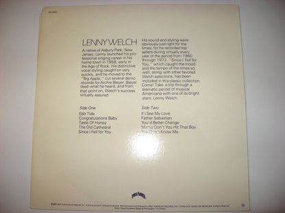 Lenny Welch : Since I Fell For You (LP, Album)