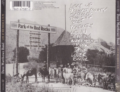 Dave Matthews Band : Live At Red Rocks 8.15.95 (2xCD, Album, Cin)
