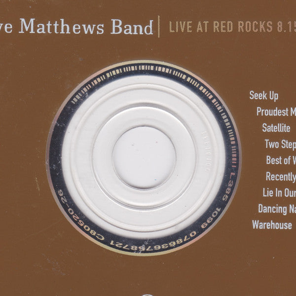Dave Matthews Band : Live At Red Rocks 8.15.95 (2xCD, Album, Cin)