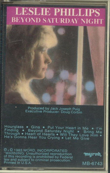 Leslie Phillips : Beyond Saturday Night (Cass, Album)