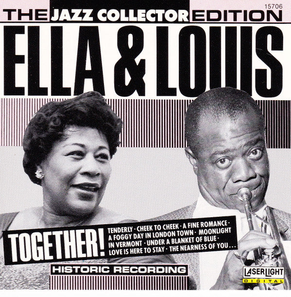 Ella* & Louis* : Together! (CD, Comp, Mono)