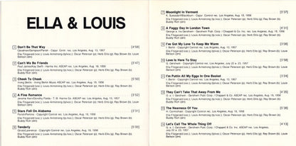 Ella* & Louis* : Together! (CD, Comp, Mono)