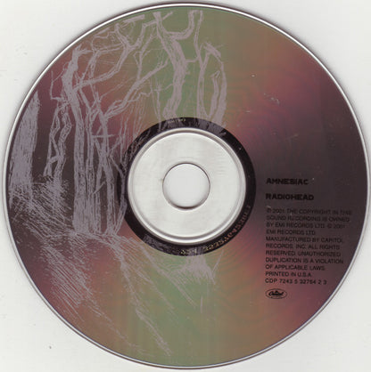 Radiohead : Amnesiac (CD, Album)