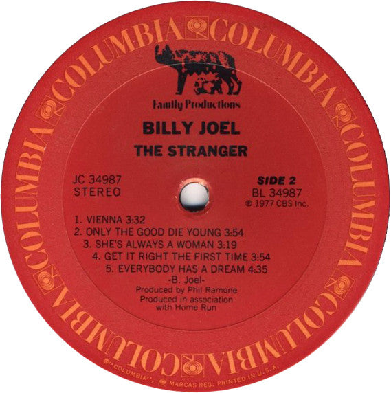 Buy Billy Joel : The Stranger (LP, Album, San) Online for a great