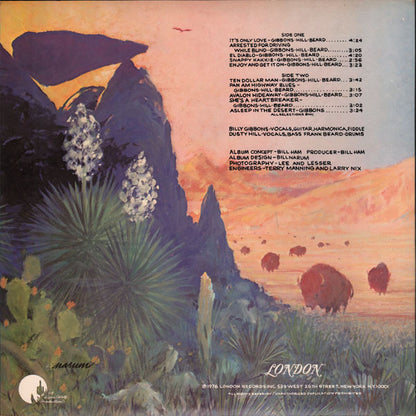 ZZ Top : Tejas (LP, Album, Ter)