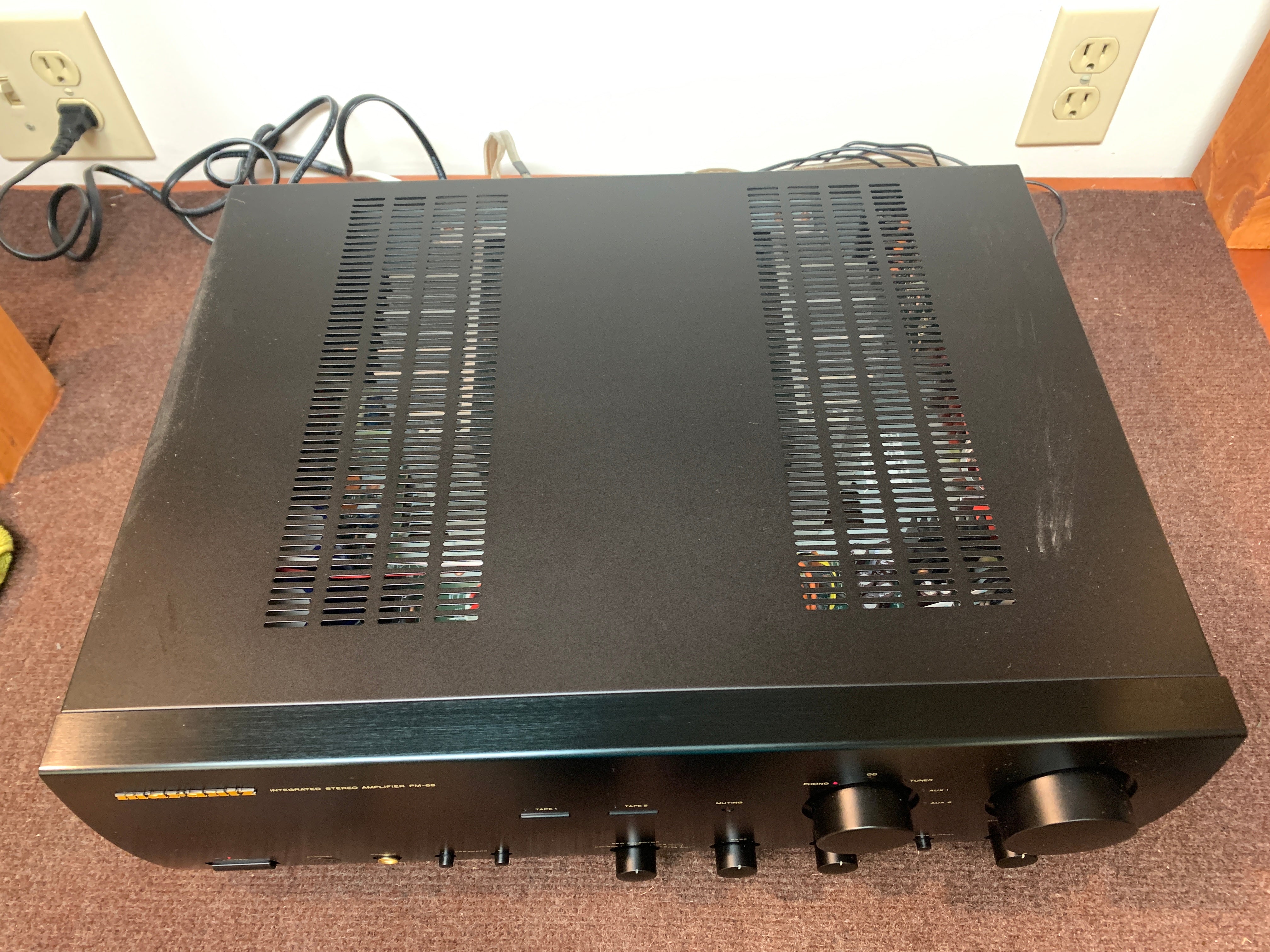 ★【￥55,000・1998年】MARANTZ　PM-68 プリメインアンプ ☆【￥55,000・1998年】MARANTZ PM-68 プリメインアンプ - メルカリ