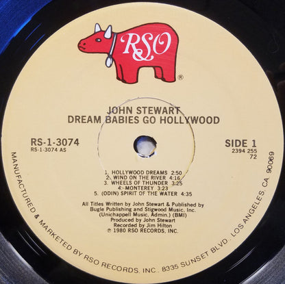 John Stewart (2) : Dream Babies Go Hollywood (LP, Album, 72)