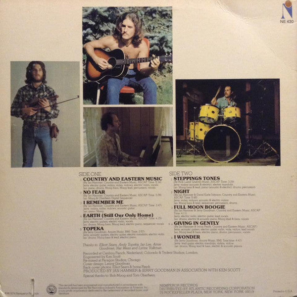 Jerry Goodman & Jan Hammer : Like Children (LP, Album)