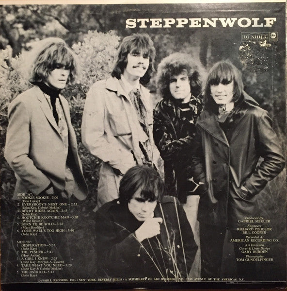 Steppenwolf : Steppenwolf (LP, Album, M/Print, Mon)