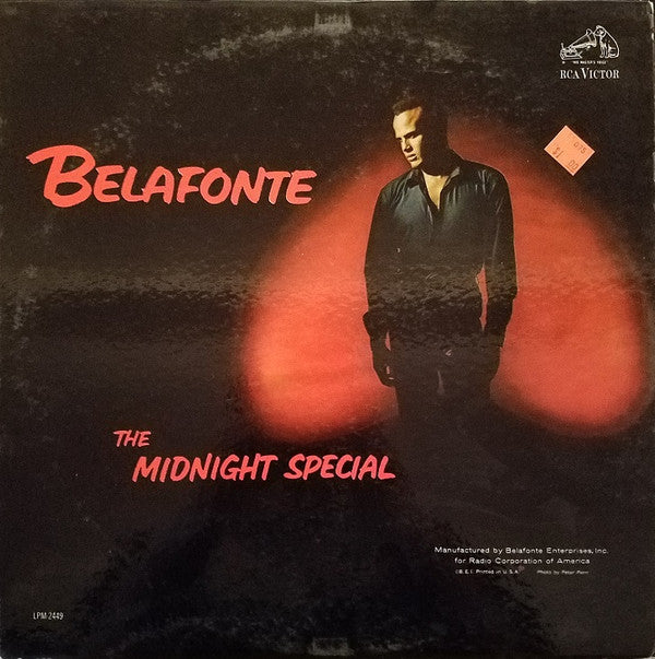 Harry Belafonte : The Midnight Special (LP, Album, Mono, Ind)