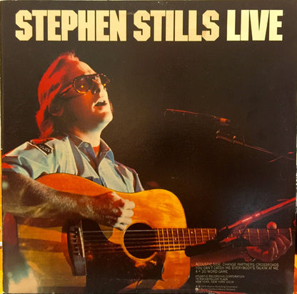 Stephen Stills : Stephen Stills Live (LP, Album, GRT)