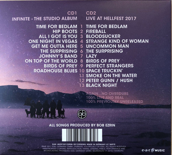 Deep Purple : Infinite (The Gold Edition) (CD, Album, RE + CD + Ltd)