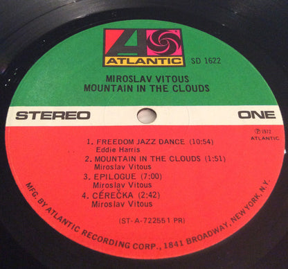 Miroslav Vitous : Mountain In The Clouds (LP, Album, RE, PR)