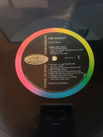 Louis Prima Featuring Keely Smith With Sam Butera And The Witnesses : The Wildest! (LP, Album)