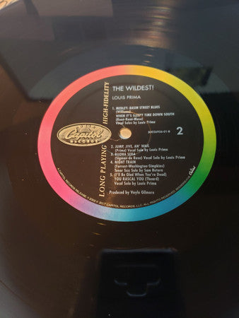 Louis Prima Featuring Keely Smith With Sam Butera And The Witnesses : The Wildest! (LP, Album)