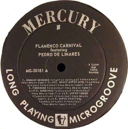 Pedro De Linares : Flamenco Carnival (LP)