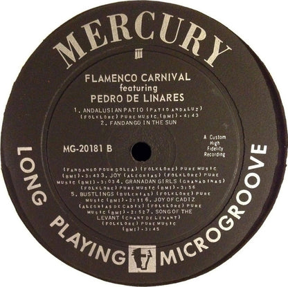 Pedro De Linares : Flamenco Carnival (LP)